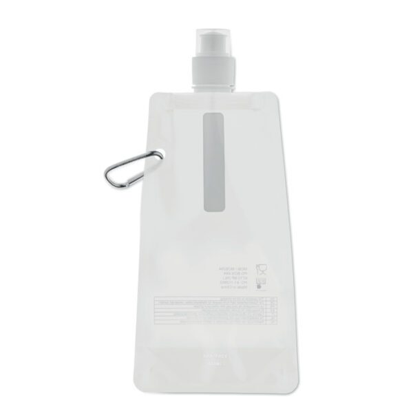 Garrafa Dobrável em PET - Branco - Image 5