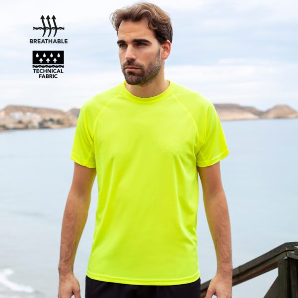 T-Shirt Adulto Tecnic Plus - Amarelo - Image 3
