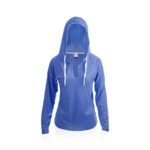 Camisola com Capuz Yuk - Azul