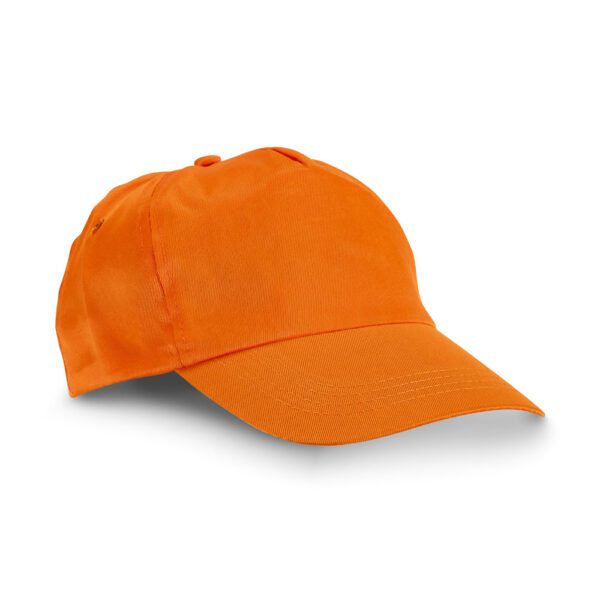 Boné em Poliéster Campbel - Laranja